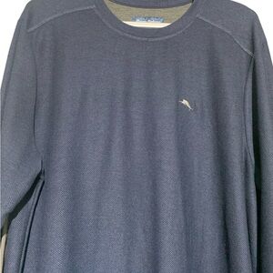 Tommy Bahama Blue Long Sleeve Tee